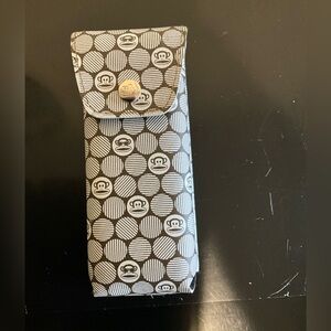Paul Frank Brown Monkey Print Sunglasses Case